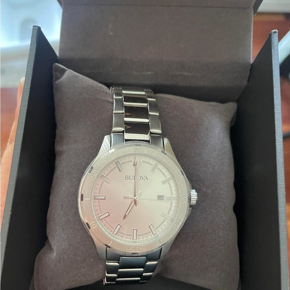 Bulova Classic Silver Watch - Picture 1 of 1